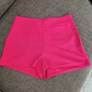 NWT Women’s Hot Pink Magenta Ipanema Dressy Chino Shorts Bar III Size 2